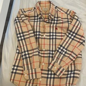 Button down Burberry shirt
